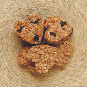 Heart Cookies with Cereals